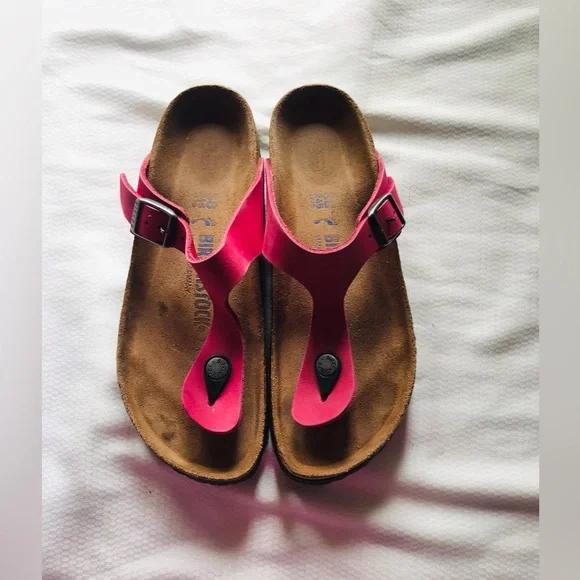 Birkenstock Pink Sandals - Picture 1 of 11